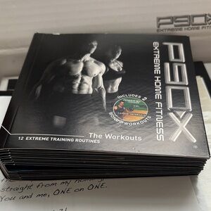Extreme Home Fitness Workout DVD Set - with cookbook included